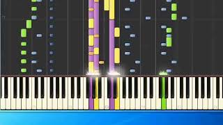 [Piano Tutorial Synthesia]John Waite - Missing you (pr)