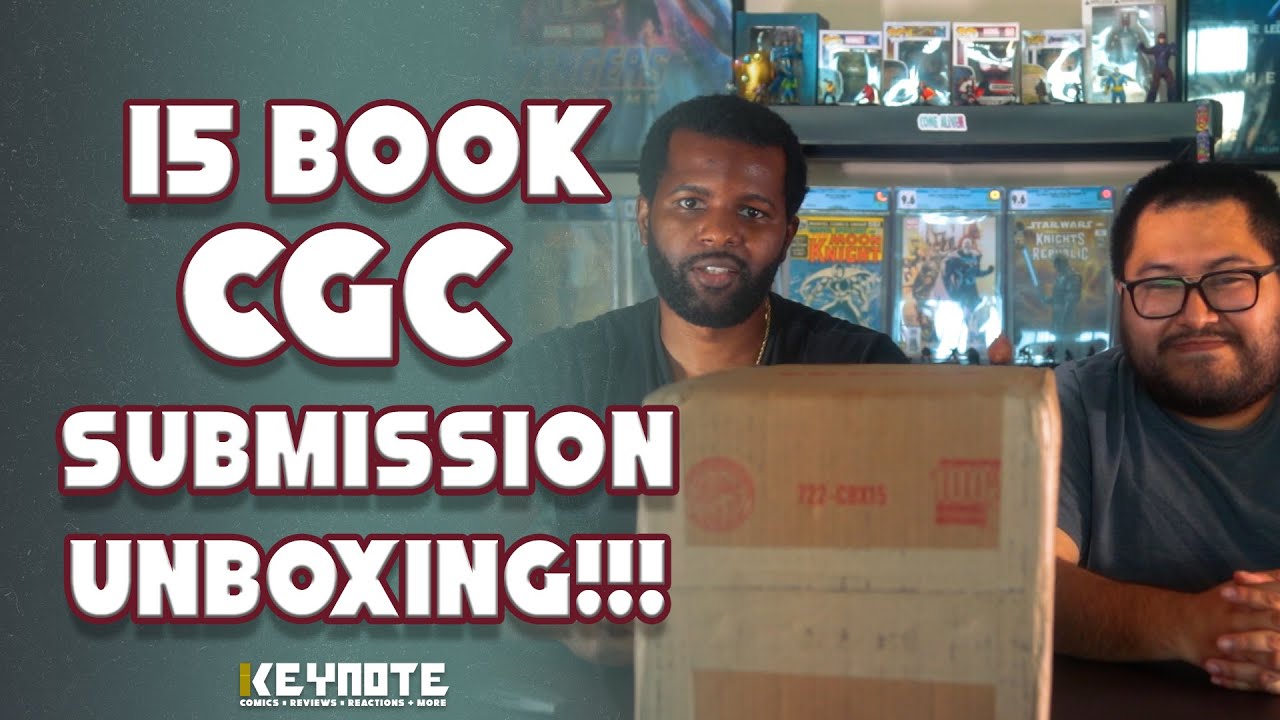 CGC UNBOXING - 15 Books Back WAY EARLY!