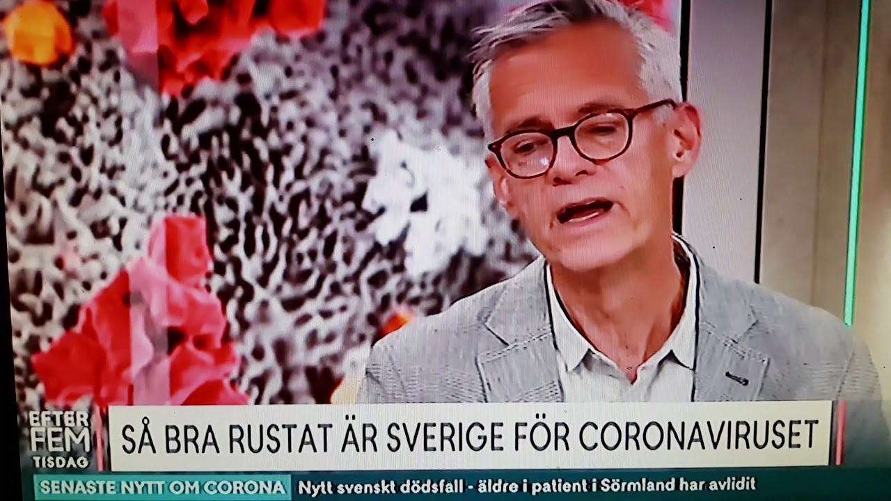 Johan von Schreeb TV4 17 mars 😂