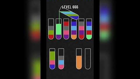 Water sort puzzle level 666