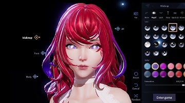 Dragon Raja Female Character Creation/Customization (Global/English)