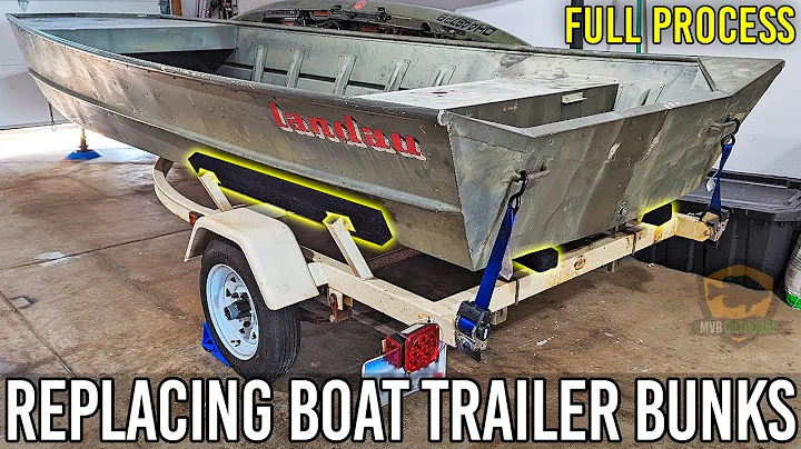 Easy Boat Trailer Bunks Carpet Replacement