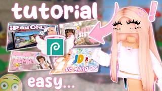 How To Make Roblox Thumbnails Like a PRO..😳