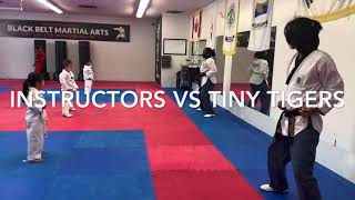 Instructors VS Tiny Tigers