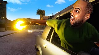 Living in the Hood of San Andreas for 24 Hours!