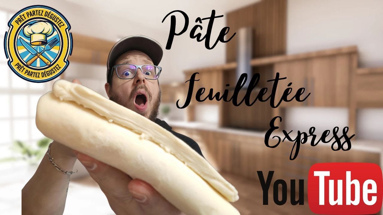 La meilleure pâte feuilletée express 🥐 prête en quelques minutes