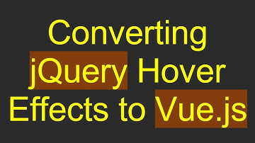 Converting jQuery Hover Effects to Vue.js