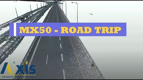 Scanning 6th Street with a Trimble MX50 scanner