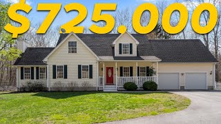 Inside a Stunning Cape Cod Home on 5.6 Acres in Lisbon, CT | $725,000