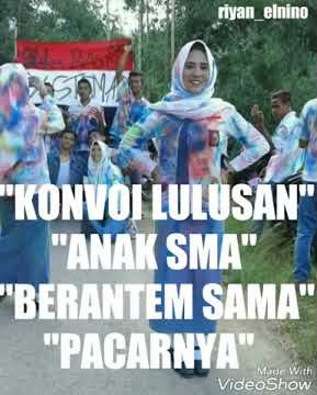 KONVOI ANAK SMA TERBARU |  BERANTEM SAMA PACAR DI JALAN..!!