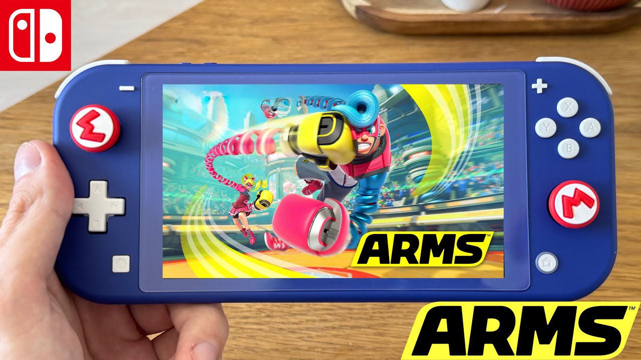 ARMS / Nintendo Switch Lite Gameplay - YouTube