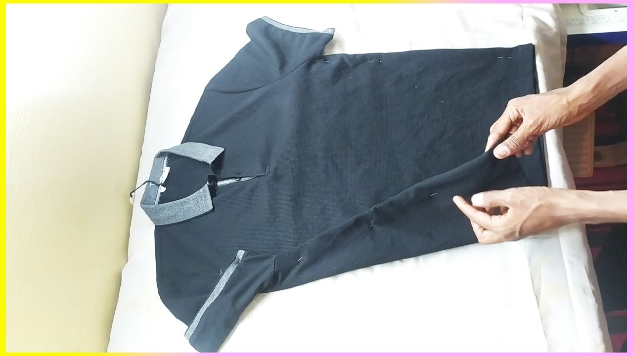 طريقة تضييق الملابس وتيشرت الواسعة بكل سهولة