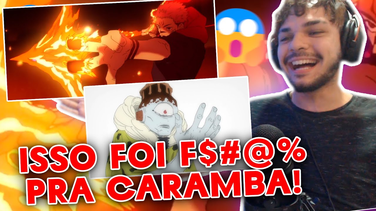 O MELHOR EP DE JUJUTSU ATÉ AGORA!!! REACT EP 16 JUJUTSU KAISEN (ARCO DE SHIBUYA)