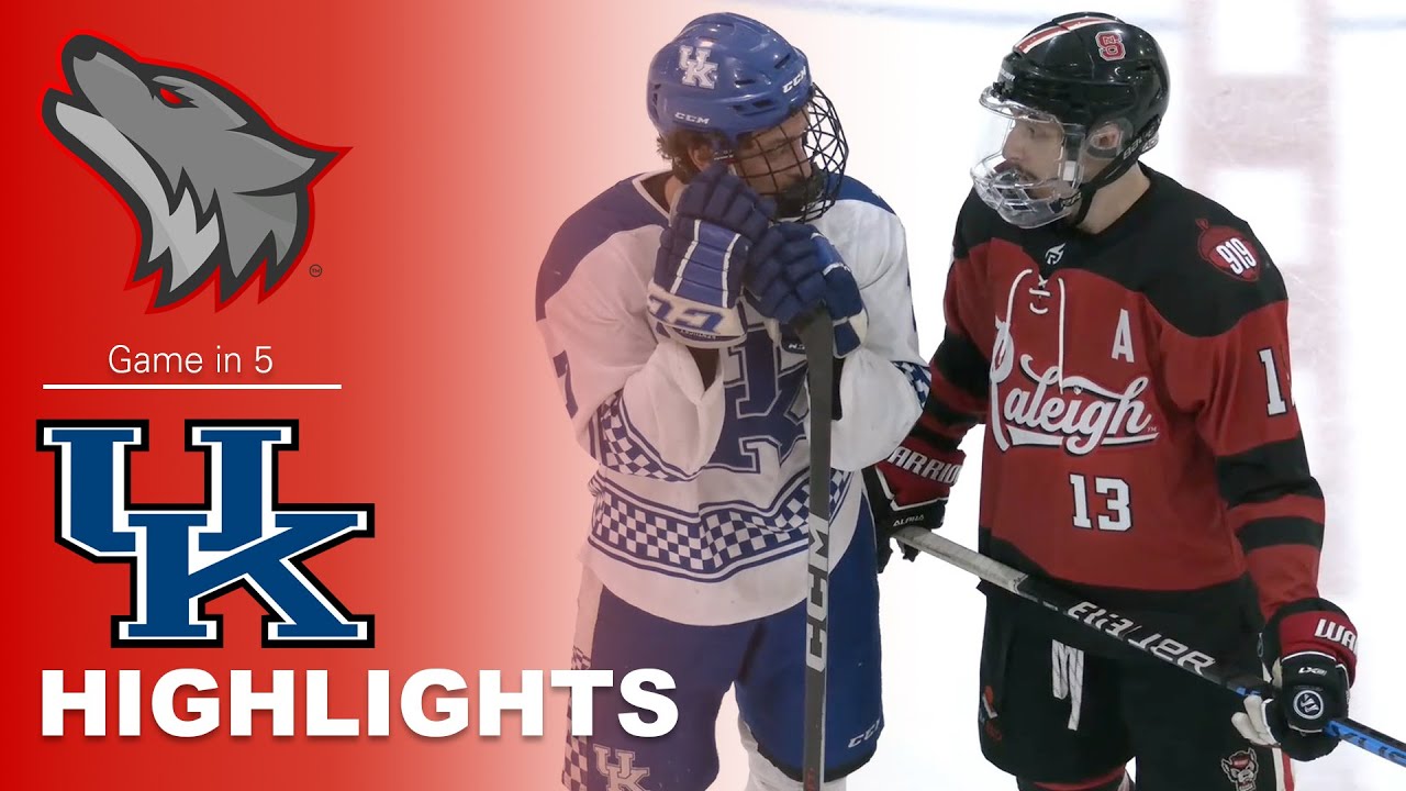NC State vs Kentucky | ACHA College Hockey | Highlights - September 19, 2025