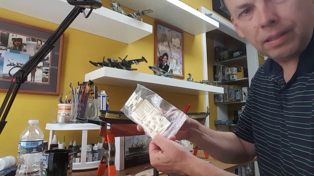 Revell 1/96 CSS Alabama build, part one