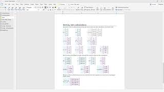 Blockpad | Arrays - matrix math and item-by-item calculations