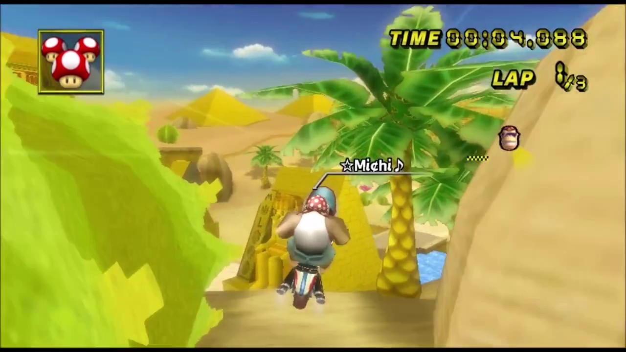 [Mario Kart Wii TAS] Dry Dry Ruins 