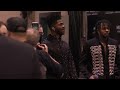 LIL NAS X Backstage At The 2022 GRAMMYs