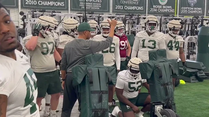 Michigan State Spring Football | Bai Jobe, Ken Tal...