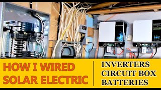 Famous DIY - Wire Solar Panels to Breaker Box Electric - Growatt Inverter 3000 Profile