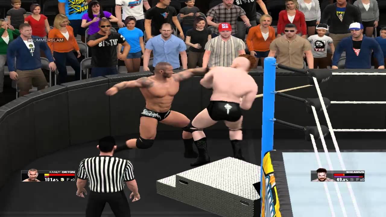 wwe 2k16 roster full WWE 2k15 PC:Randy Orton Vs Sheamus ||SummerSlam 2015