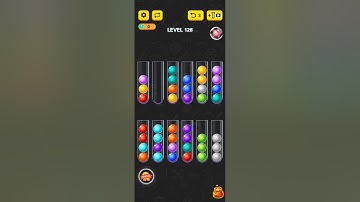 Ball Sort Puzzle 2021 Level 128 | Ball Sort Puzzle 2021 128
