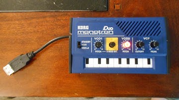 Korg Monotron Duo Mods  CV Pitch + Filter Cutoff