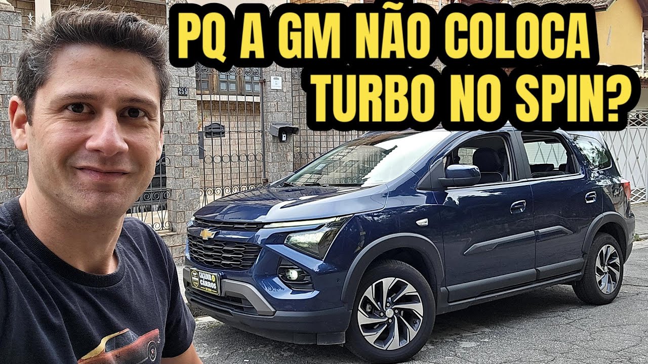 Chevrolet Spin Premier 2025, avaliação com opinião do meu pai // Caçador de Carros