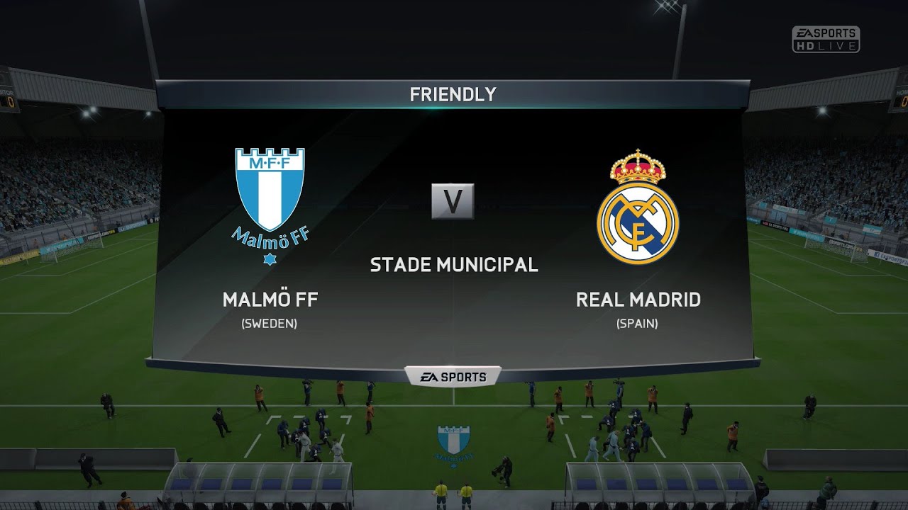 Real Madrid Vs Malmo 2015 16