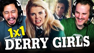 DERRY GIRLS 1x1 REACTION & REVIEW! | Netflix