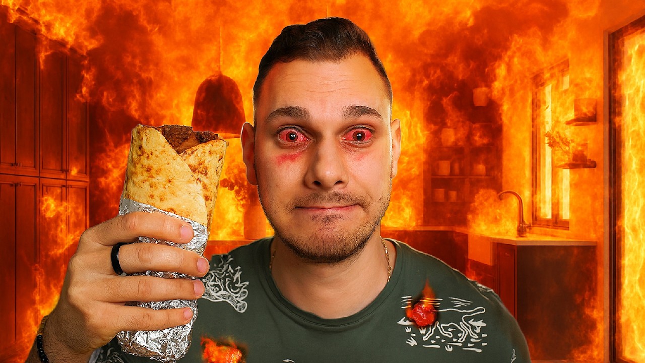 Egy Teljes Napig Csak CSÍPŐS Kajákat Ehettem!