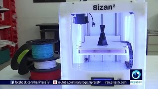 Iran made 3D printers, Sizan company چاپگرهاي سه بعدي شركت سيزان ساخت ايران