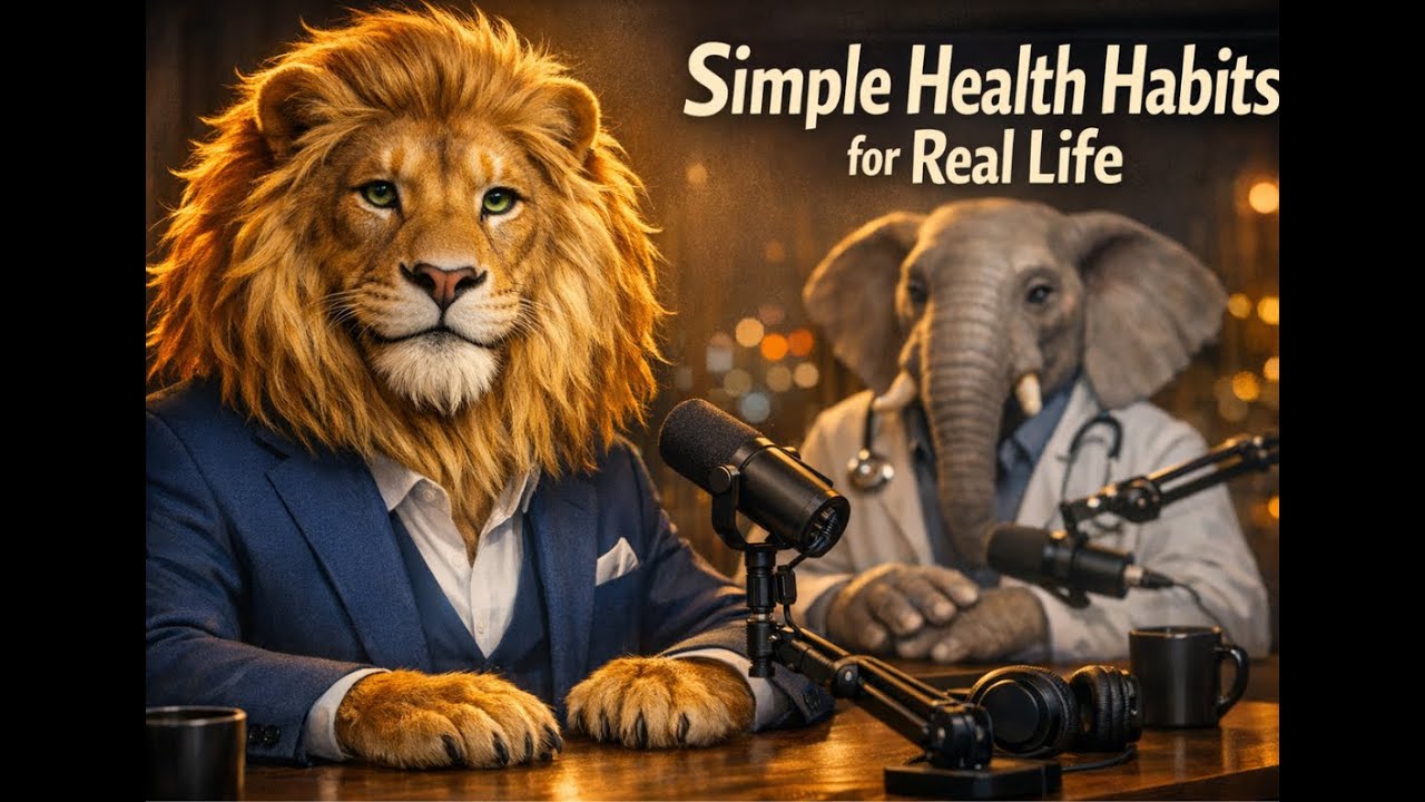 A Lion Talks Health with an Elephant Doctor  | Leon Podcast Episode 1