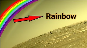 A Colorful Rainbow Arc On Mars Was Captured By Perseverance || Is Rainbow Possible On Mars