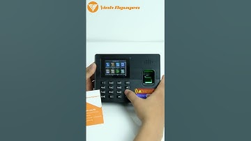 Máy Chấm Công Ronald Jack TX300, Hướng Dẫn Tải Dữ Liệu Qua USB Nhanh Chóng