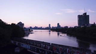 BU Bridge Sunrise Timelapse 08-10-16