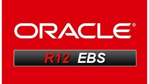 Oracle EBS R12 Training