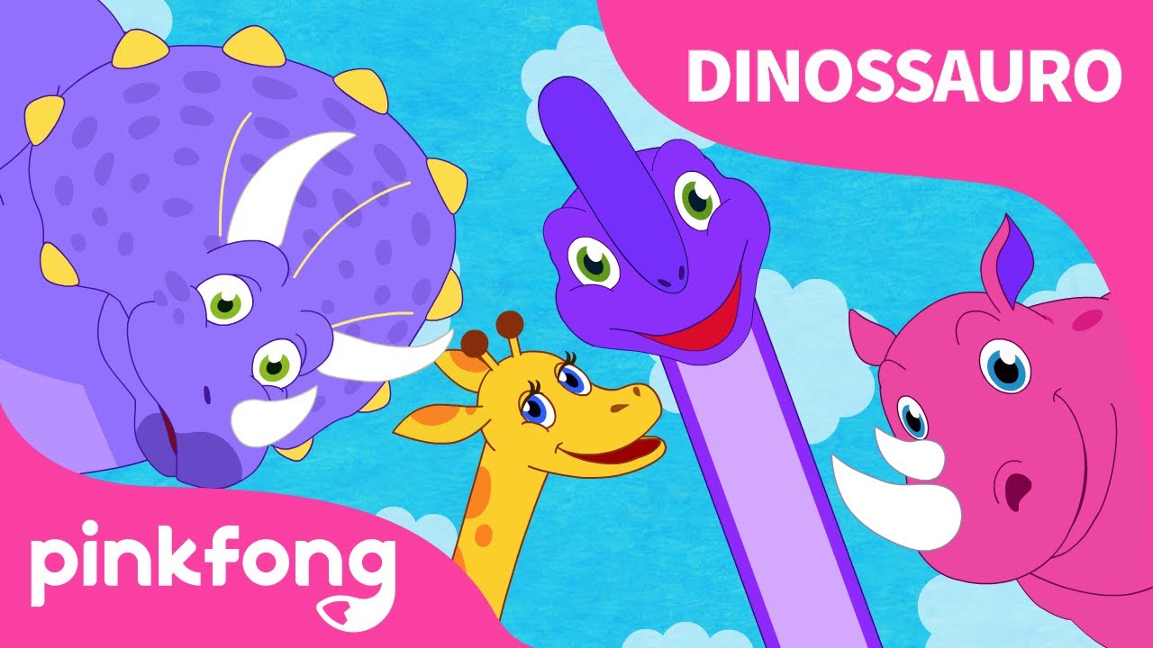 Animal-Sauro | Canções de Dinossauro | Animais | Pinkfong Canções para crianças