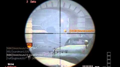 MW3-6 man sniper feed!