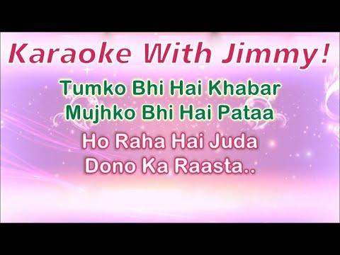 Kabhi Alvida Naa Kehna (Title Song) | Karaoke With Lyrics | Sonu Nigam, Alka Yagnik | KANK