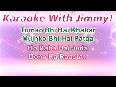 Kabhi Alvida Naa Kehna Title Song  Karaoke With Lyrics  Sonu Nigam Alka Yagnik  KANK