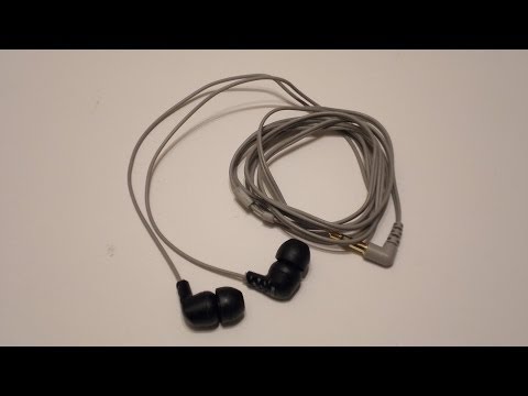 Sony MDR-EX37B Unboxing