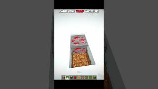 EASIEST Instant Landmine Trap ! 💣 #minecraft #shorts