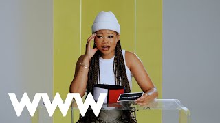 Storm Reid Reveals She Would Take Zendaya To A Deserted Island | Truth or Wear | Who What Wear