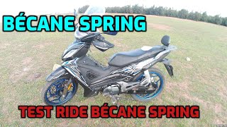 Test Ride Bécane Spring 110