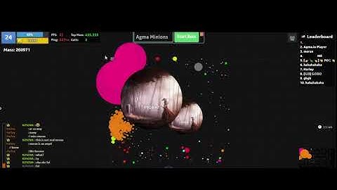 Agma.io | Power Destruction & some trick