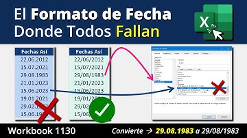 El FORMATO DE FECHA que Hace Fallar a Cualquier Usuario de Excel (29.08.1983)