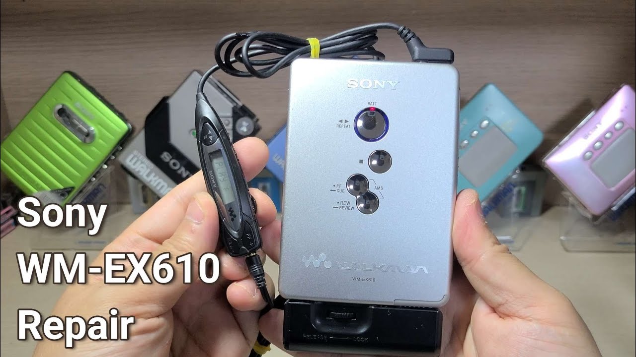 Sony WM-EX610 Cassette Player Walkman - YouTube