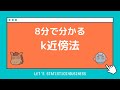 【8分で分かる】k近傍法(k-nn)について解説！使いやすい簡単なアルゴリズムが魅力！