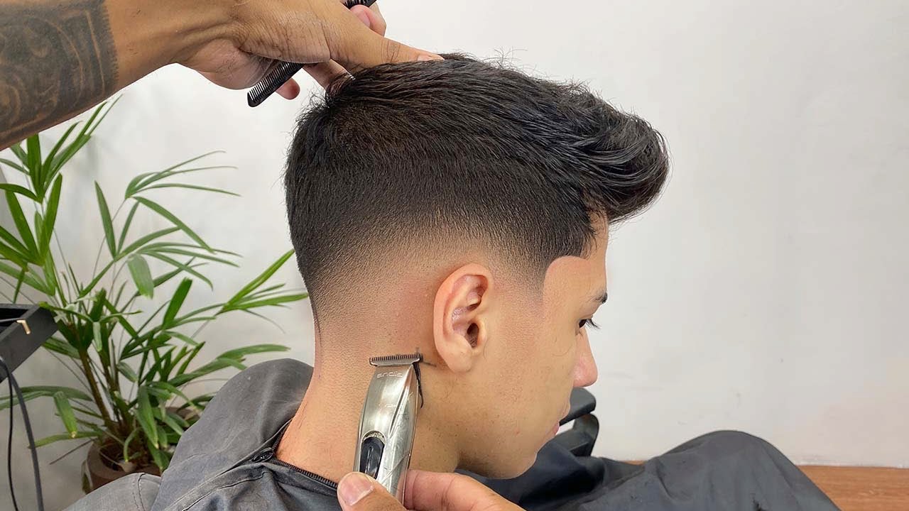 DEGRADÊ BAIXO COMO FAZER PASSO A PASSO / low fade - YouTube